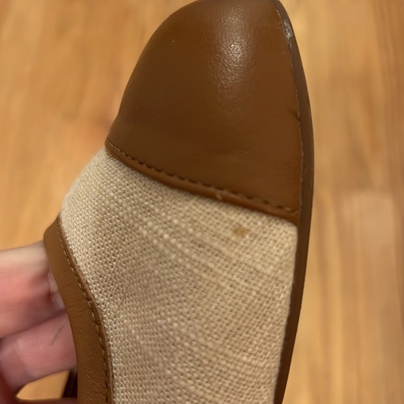 Softwalk Comfort Beige Flats - Picture 7 of 8